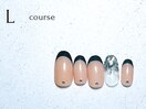 定額ネイルLコース ハンド