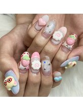 ネイルズゴーゴー 新宿店(NAILSGOGO)/スカルプ3dつけ放題
