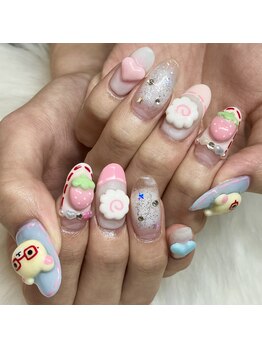 ネイルズゴーゴー 新宿店(NAILSGOGO)/スカルプ3dつけ放題