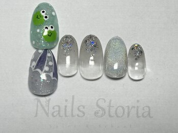 ネイルズ ストーリア(Nails Storia Salon&School)/シンプルデザイン
