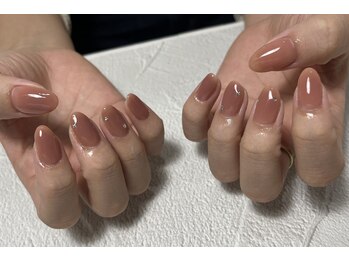 ミエル 大宮店(miel)/ワンカラーストーンアート