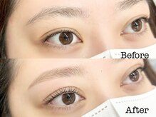 エサージュ 横浜店/眉毛WAX+眉カラー+まつぱ