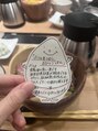 スパララシア 四ツ谷(Spa LaLasia)&nbsp;お茶漬け専門店にて！詳しく食材とその栄養素が書かれてました！