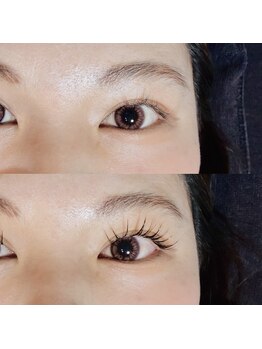 ビリヂアン(VIRIDIAN)の写真/Newパリジェンヌラッシュリフト導入★￥6000！ぱっちりカール感を長くキープ！ケアも充実して目元に優しい◎