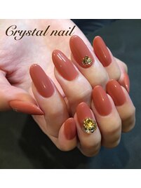 秋色ネイル