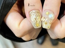 アイネイルズ 渋谷店(I nails)/【Kana.y】ホワイトクリスマス