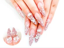 ネイルコレクション ピンク(Nail Collection Pink)/スカルプ放題★ロング★キラキラ