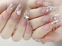 ミラージュネイル(Mirage Nail)の雰囲気（カラー500色以上/ネイルパーツ豊富◎持ち込みデザインも◎）