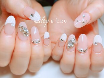 ネイルトップエクル(nail top E CRU)/シンデレラフレンチ