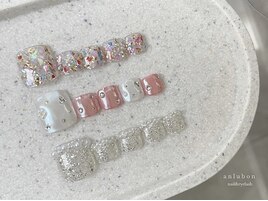 夏フットネイル