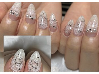 キューピット(Cupid)/lace nail