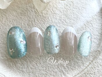 ウィスプ(WHISP)/フラワーフレンチ/パラジェル