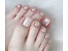 【フット】フットバス付き♪ミラー、オーロラ、パールミラーネイル