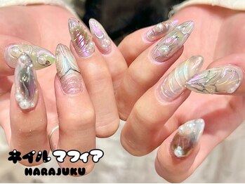 ネイルマフィア 原宿(NAIL MAFIA)の写真/【痛ネイルの施術も可能】お客様の理想を創り上げる驚きの再現率！※痛ネイルのご予約はLINE@のみ