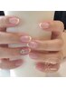 【Hand】ネイルアートの定番デザイン☆フレンチネイル ¥7500