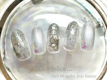 ネイルサロン フェリーチェ(felice)/【定額ネイル】￥7480