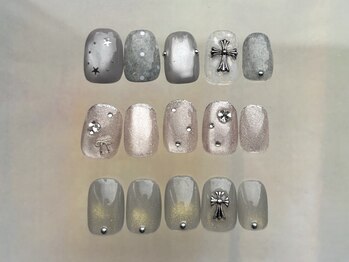アイネイルズ 恵比寿店(I nails)の写真/最新トレンド♪上品でキラキラマグネットのコース☆マグネットネイルcollection9480円～[恵比寿]