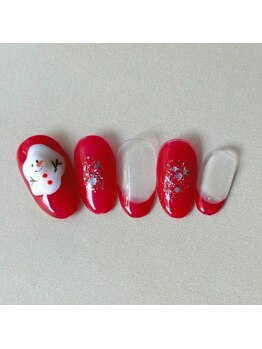 SNOWネイル6280円　初回オフ代込