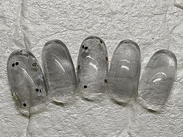 春ネイル/マグネット/ホログラム