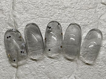 サローネ レジーナ(salone Regina)/春ネイル/マグネット/ホログラム