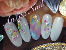 アンレア(AnLea)/カラフルシェル　ネイル