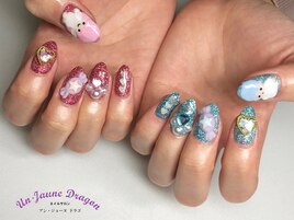 【自爪ネイル】キキララネイル
