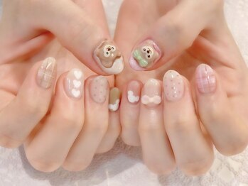 ラルネイル 大宮(Lull. nail)/3Dパーツ＋追加しております♪