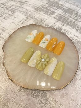 ヴェールサラン(Veil Saran)/フラワーネイル♪