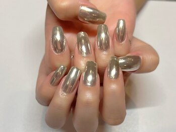 ゴッダスネイル(GODDESS NAIL)/ミラーネイル