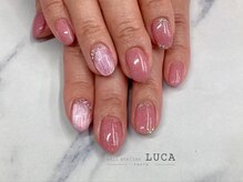 ネイルアトリエルカ(nail atelier LUCA)/M-99 大人可愛いプリーツネイル