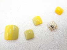 ネイルサロン クイール 小山店(NAIL SALON QUILL)/ワンカラー×縦グラデ