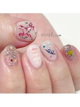 バースプラスリム(virth+LIM)/ジェルネイル 150分制