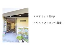 初田鍼院 恵比寿/６　初田鍼院への行き方