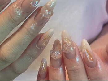ジェミーネイル エビス(Jemiy nail ebisu)/グラデうるうるラメ