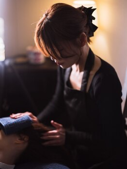 エロージュ 鈴鹿(ELOGE)の写真/【睡眠特化】本格ドライヘッドスパなら当店へ☆日常のストレスから解放されるリラックスタイムをご提供♪