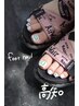 ご新規さま限定【フットネイル】2本アートコース(親指のみ)  ¥8800 → ¥7500