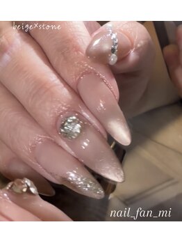 ネイルファンミィ(nail_fan_mi)/大人デザイン／シンプル