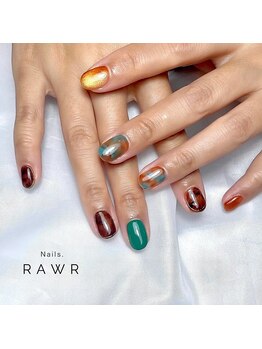 ネイルズロアー(Nails.RAWR)/秋ネイル