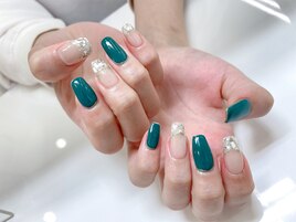 #新宿西口#ニュアンスネイル