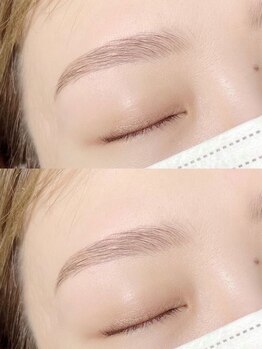 エヌアイビューティー 高丘店(N eye beauty)の写真/骨格・黄金比に基づいて眉毛を形成！貴方の理想の眉毛を叶える♪【初回★ハリウッドブロウリフト￥7,500】