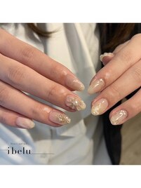 ぷくぷくお花ネイル