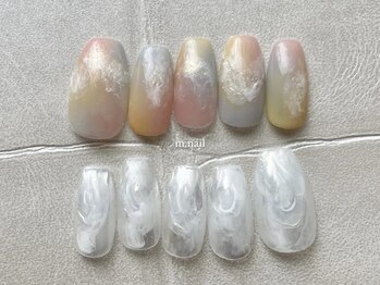 パステルニュアンスアシメ