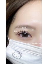 マナアイラッシュスタジオ(MANA EYELASH STUDIO)/フラットラッシュ120本☆
