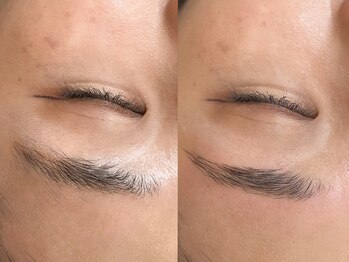ディーネイル アイラッシュ オカザキ(DEE nail×eyelash okazaki)の写真/垢抜け眉ならセットでお得に♪【ハリウッドブロウリフト(眉毛パーマ/WAX/メイク込)+まつ毛パーマ¥9350】