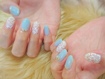 ネイルアンドビューティー 凛空(nail&beauty link)の写真/派手にできないOLさんにも主婦さんにもナチュラル好きなあなたにも！シンプル可愛いネイルで指先お洒落を◎