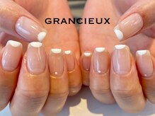 クアトログランシュ 青葉台(QUATRO×GranCieux)/シンプルフレンチネイル