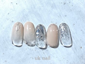 ユーケーネイル(uk nail)/定額アート7500円