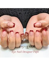 アイネイルデザイナーフジイ(Fujii)/クリアベースフレンチネイル