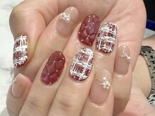 マーノ 稲毛海岸店/ツイードネイル