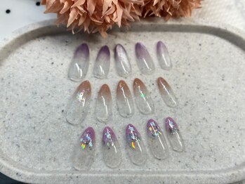 エリートネイル(Elite Nail)/カラーグラデーション＋α